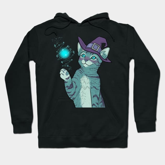 Magic cat Hoodie by Strzmarta